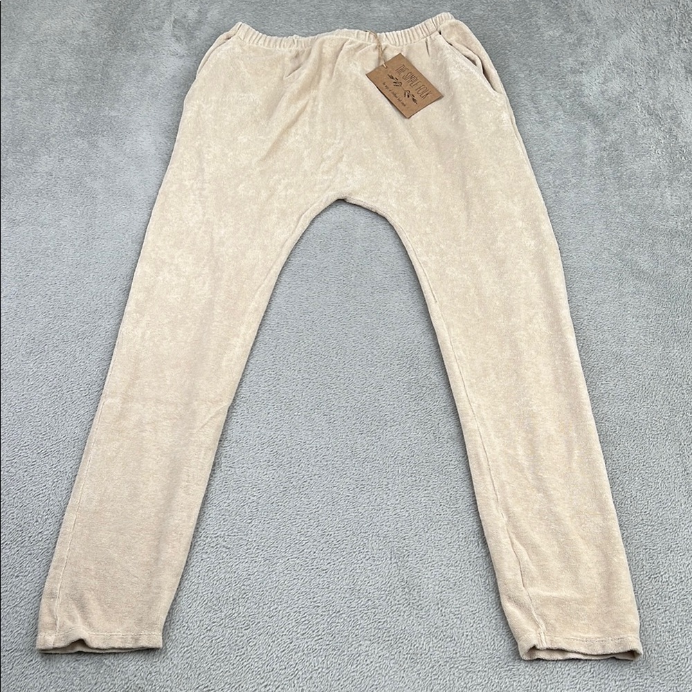 NEW The Simple‎ Life 9/10 Kids Youth 100% Organic Cotton The Terry Trouser
